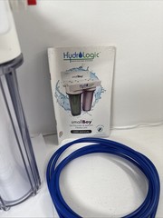 Hydro Logic Small Boy Water Filtration System De-Chlorinator Sediment Filter USA