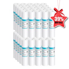 1/5/10/20/25/50 Micron 10″ x 2.5″ PP Sediment Water Filter Whole House Cartridge