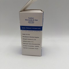 Carbon Monoxide & Gas Detector Home and Business Safety Devise, Model: KH158