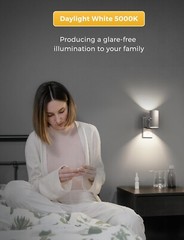 Adjustable Brightness LED Night Lights with Light Sensor – Perfect for Any Room