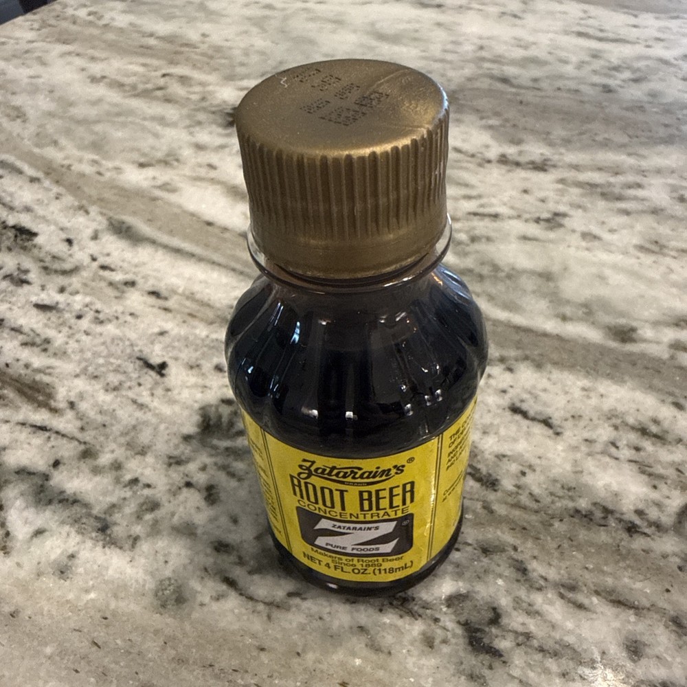 Zatarains 4 oz Root Beer Concentrate Makes 5 Gallons Expires Sept 2026 NEW