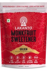 Lakanto Golden Monk Fruit Sweetener with Erythritol – Raw Cane Sugar Substitute.