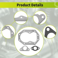 NEW TOP END GASKET SET WITH HEAD GASKETS FITS ONAN P224, NH, NHC, T260 USPS