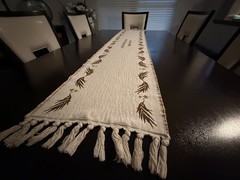 RARE Taylor Swift Tolerate It Woven Table Runner Official Evermore Holiday Merch