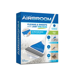 Helio Air Broom Silicone Broom Squeegee Pet Hair Remover Floor Sweeper