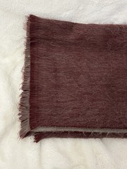 Amor a la Vida Ecuador Alpaca Blend Throw Blanket Red & Gray Cute Accent Decor