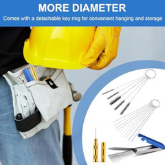 4Packs Torch Tip Cleaner for Cleaning Welding Cutting Nozzles, Gas Orifices
