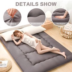 Japanese Floor Mattress Foldable Futon Mattress Sleeping Tatami Mat Camping Pad