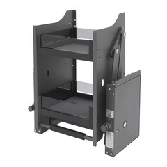 Kitchen Shelf Rack Upper Cabinet 2-Tier Pull Down Cabinet Organizer Rack
