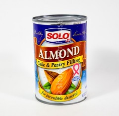 6 Solo ALMOND Cake & Pastry Filling Gluten Free Baking 12.5 oz can 10/23/2026