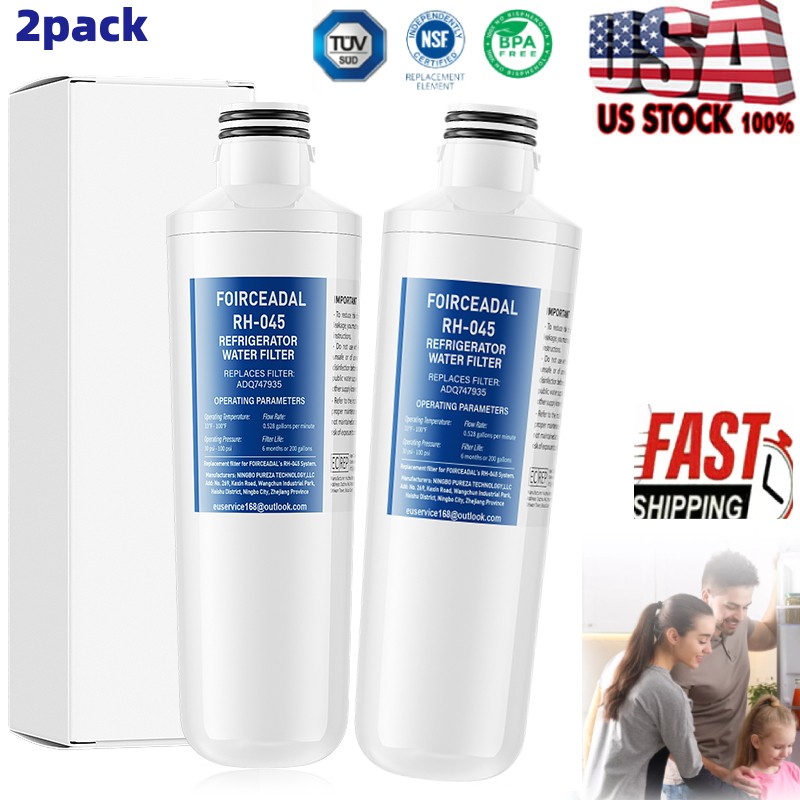 Replacement Fridge Refrigerator Ice&Water Filter For LG LT1000P ADQ747935 2X