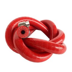 High Temp Reinforced Silicone Heater Tubing Hose 6.5MM (1/4″) X 3.28FT Red