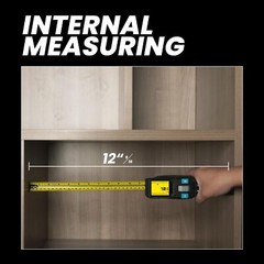 3-in-1 Digital Tape Measure, 330Ft Laser Measurement Tool with Rechargeable