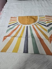 Rainbow Sunshine Pillow Shams Set Of 2 Any Room Decor 17X17