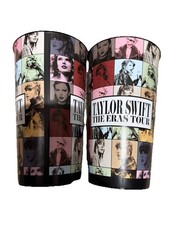 Taylor Swift The ERAS TOUR Movie 32 oz Lot Of 2 Plastic Cups New Cinema Disney