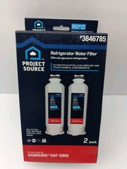Project Source Samsung HAF-QINS 3846785 Refrigerator Water Filter 2 Pack