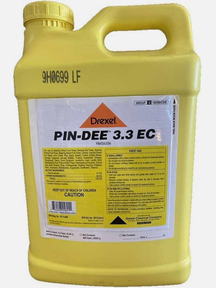Pin-Dee [Generic Pendulum] 3.3 EC Herbicide – 2.5 Gallons