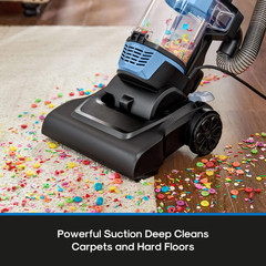 Mainstays Upright Vacuum Cleaner Lightweight Bagless Corded Carpet Floor Cleaner
