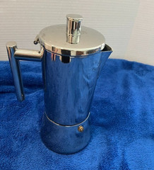 Easyworkz 6 espresso cup stainless steel maker – gas, electric, induction stoves