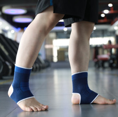 1 Pair of Ankle Support Brace Elastic Protection Foot Bandage Fitness Guard Band