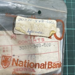 30370-848-020 Genuine Honda Points Cover Generator Magneto G W 20 30 4 NOS