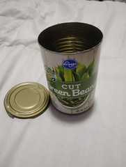 Stash Can 4.5” X 3.5” Meijer Pineapple Chunks ~Snap On Lid
