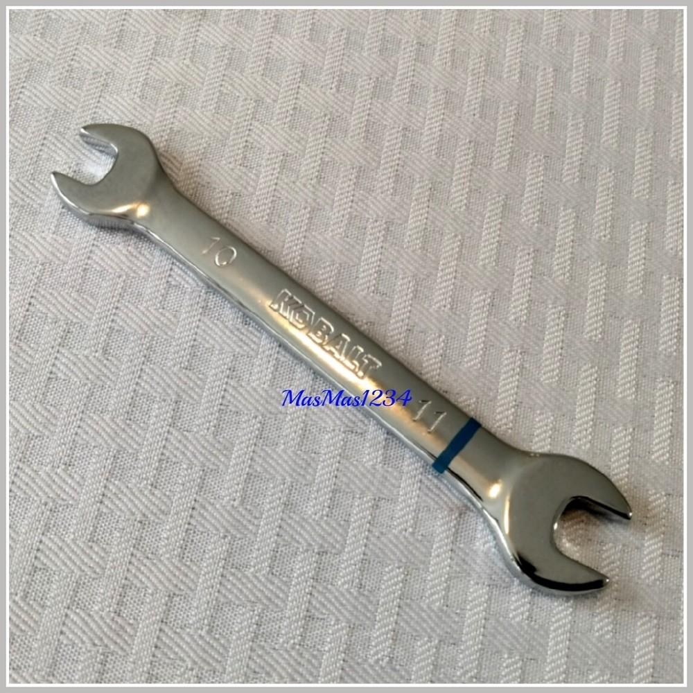 Kobalt Open End Wrench – SAE or Metric – Polished Chrome – Buyer to Choose NEW