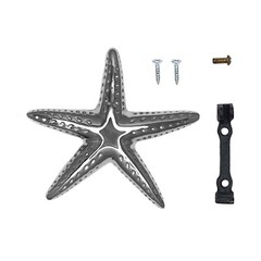 Starfish Door Knocker by Michael Healy – Nickel Silver Finish (Premium Size )