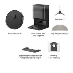 Mova S10 Plus Robot Vacuum Cleaner w/ Station, 7000Pa Suction, 260 Mins Run Time
