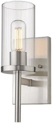 Golden Lighting Winslett 4.875 in. 1-Light Pewter Sconce Vanity Light