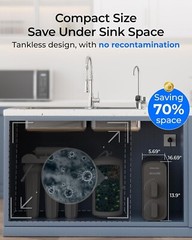 Waterdrop G5P700 Reverse Osmosis Water Filter, NSF/ANSI 372 Certified, 700GPD