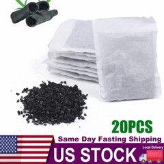 20 Pack Activated Carbon Charcoal Filter Bags Kit For Water Distiller Purifier