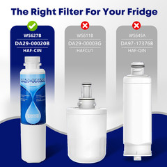 2 PACK Fit For Samsung DA29-00020B RWF1011 HAF-CIN/EXP Refrigerator Water Filter