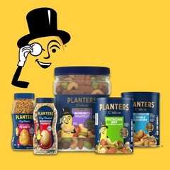 Planters Deluxe Lightly Salted Whole Cashews, 18.25 oz Canister