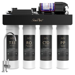 WP2-400GPD 8 Stage UV Alkaline pH+ Drinking Reverse Osmosis Water Filter System