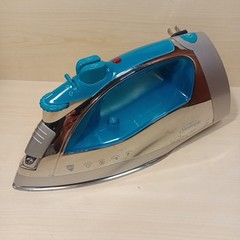 Sunbeam Steam Master Prof Iron Silver/Blue Model GCSBSP-201 Retractable Cord