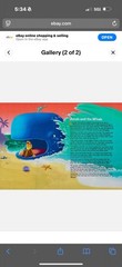 MyPillow Children’s My Pillow & Pillowcase Jonah & the Whale Kids 12 x 18″ New