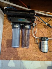 Hydrologic STEALTH-RO300 Reverse Osmosis System with Aquatec Booster Pump