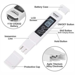 0-9990ppm 2PC TDS Meter Digital Tester Water Quality Testing Kits Drinking Water