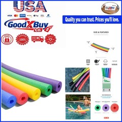 18 Pack Pool Noodles Assorted Foam 55In Long for Swimming Kids Adults