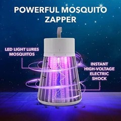 Portable Electric Mosquito Killer Lamp LED Light Trap Fly Bug Insect Zapper Lamp
