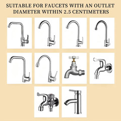 100PCS Cotton Filter Bag For Faucet, DIY Faucet Filter Cotton Bags Water Filters