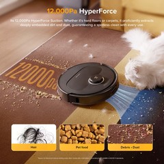 Roborock Qrevo S5V Robot Vacuum,12000Pa,FlexiArm Edge Mopping – Certified Refurb
