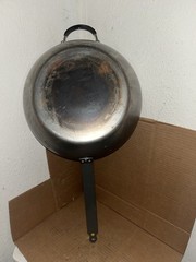 De Buyer MINERAL B Carbon Steel 13” Frying Pan Deep Induction Ready France