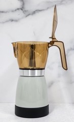 Cook Prep Eat Electric Espresso Maker Fresh In Less Than 10 Minutes Black &Amber