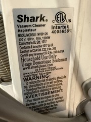 Shark NV501 Red/White Upright Vacuum Cleaner
