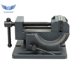 3.25 in. Industrial Strength Benchtop and Drill Press Tilting Angle Vise New