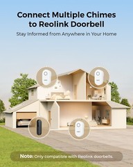 Reolink Digital Chime Remote Control Easy Plug & Play for Reolink Video Doorbell