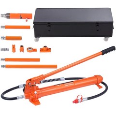 20 Ton Portable Hydraulic Jack Kit with 4.6ft Hose & Case