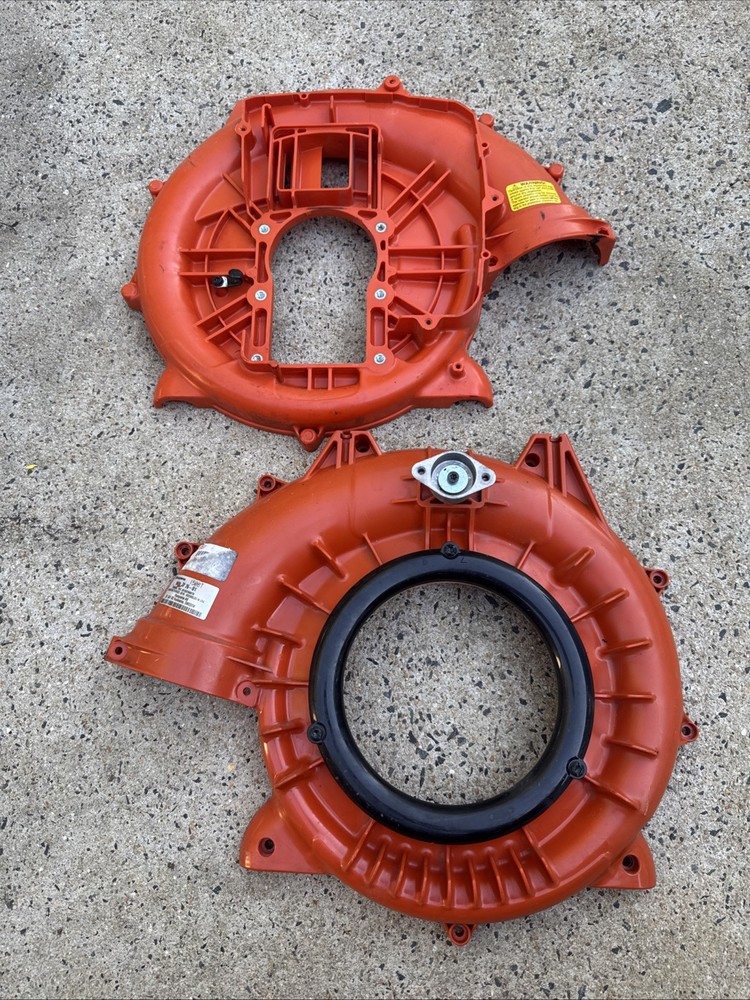 OEM Husqvarna 350BT 150BT Blower Housing Both Halves Fan With Screws & Buffers